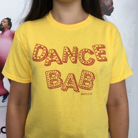 Dance Bab T-Shirt in Yellow