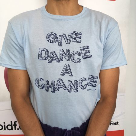 Give Dance A Chance T-Shirt in Blue
