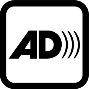 Audio Description Icon Black