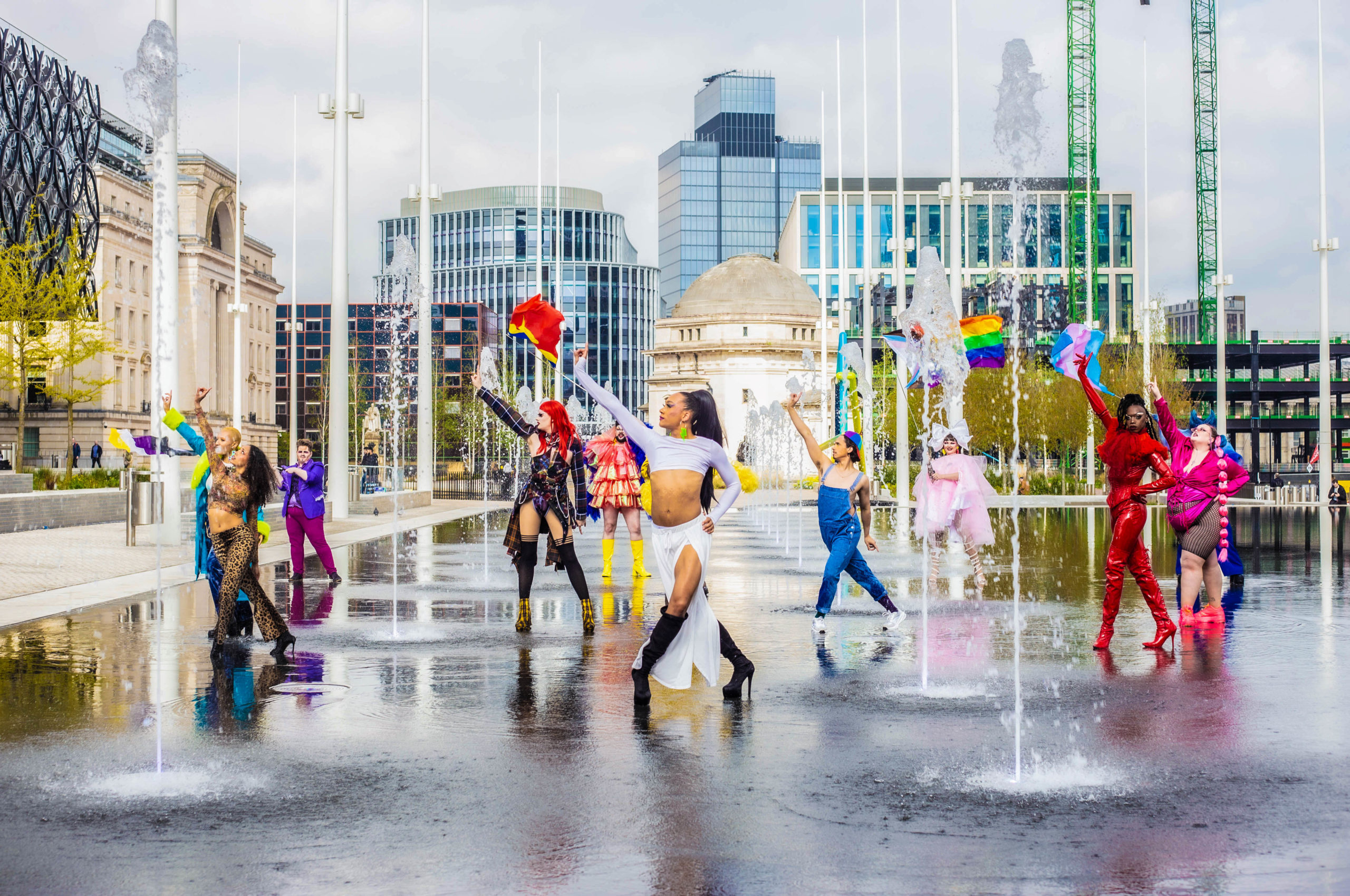 Anywhere is a Dancefloor in Centenary Square, Photo by Emma Jones